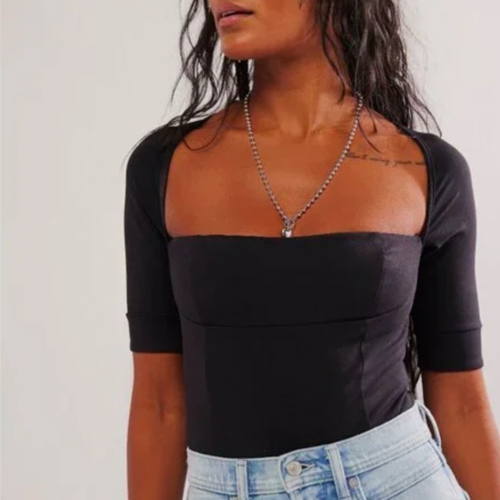 NWT Free People Everly Bodysuit size Medium